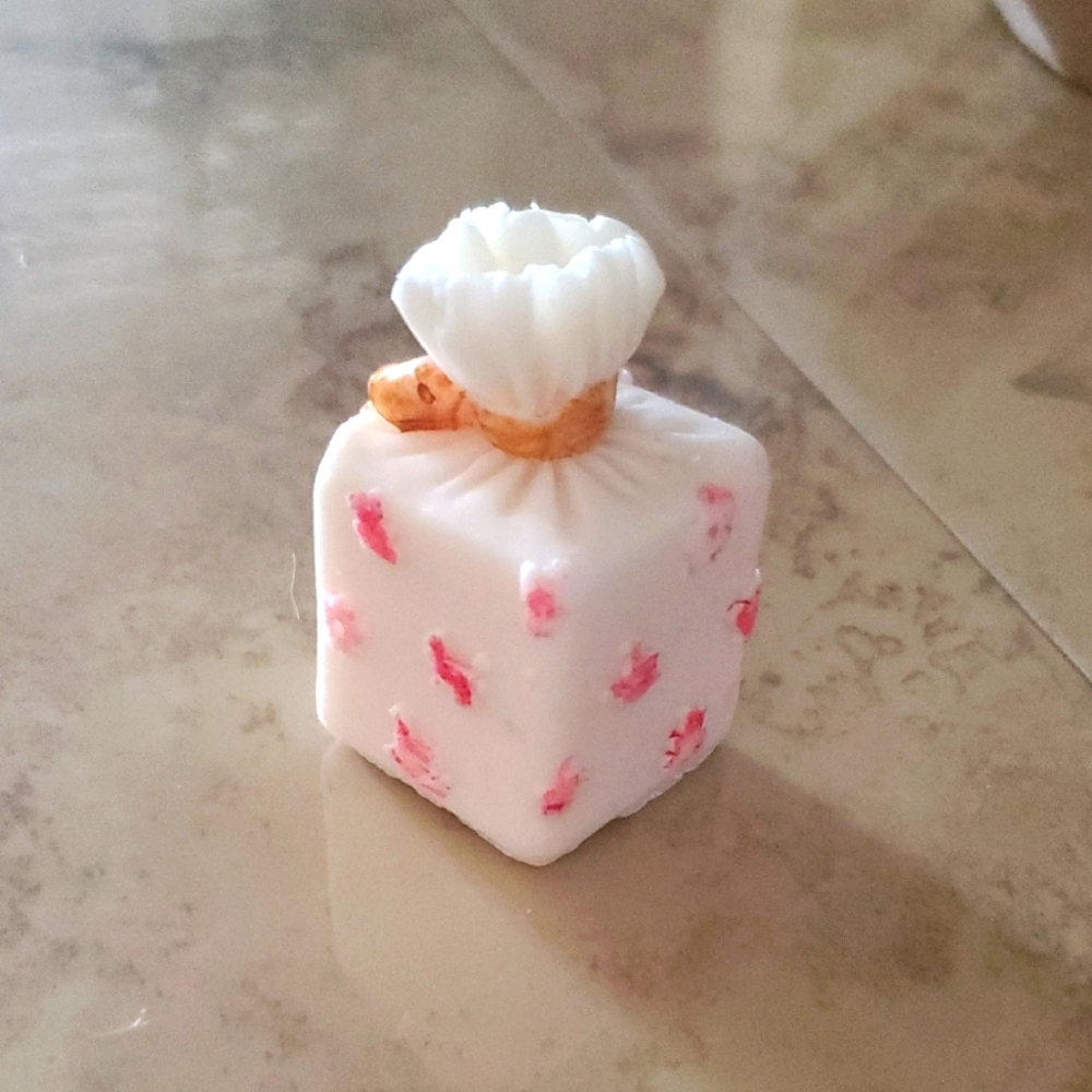 Floral Pink and White Bath Soap